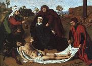 CHRISTUS, Petrus The Lamentation hin oil painting on canvas